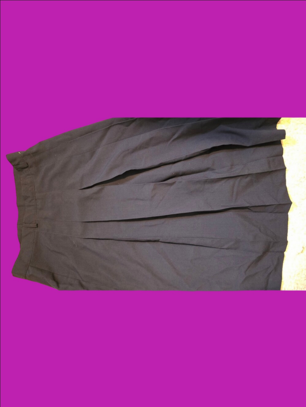 4/$67 Deal! Vintage NWT Sears Navy Skirt